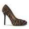 Sergio Rossi Tiger Print Pony Pump