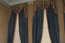 Custom made draperies