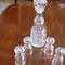 Russian crystal vodka set
