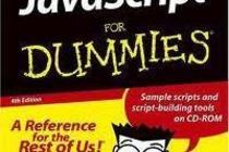 Book Java Script for Dummies