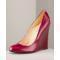 Size 10 Patent Wedges