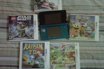 Nintendo 3ds with games