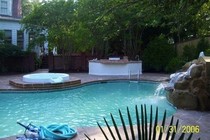 constuction of any water features,pools,