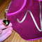 victorias secret velvet with gold heart charm