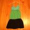 Color block knit dress