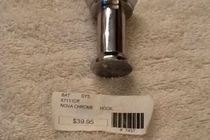 Valsan Nova Chrome Robe Hook