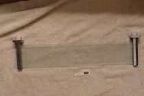 Valsan Cubis Plus Chrome Glass Shelf
