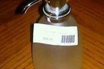 Valsan carlton chrome liquid soap dispen
