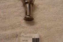 Valsan Nova Polished Nickel Robe Hook