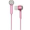 pink earphones, unused