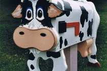 Cow mailbox