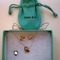 Tiffany's carved heart pendent and earring set