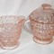 JEANETTE BUTTON & BOWS CREAM & SUGAR SET