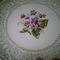 Antique China Spring Violet Cunningham & Pickett 22K Gold