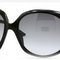 dior glossy sunglasses (black)