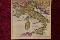 1686 map of Italy